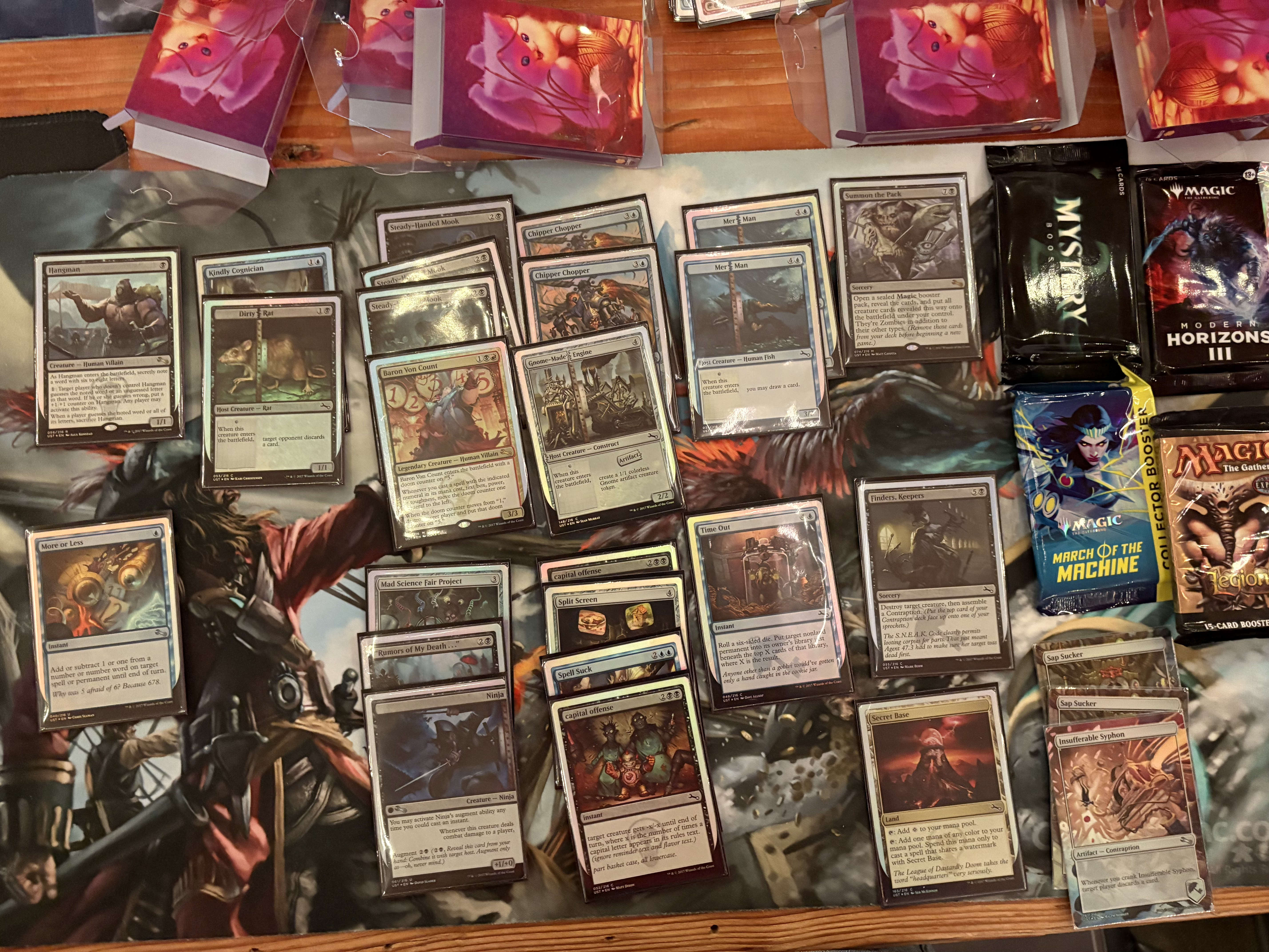 A deck picture of a Summon the Pack deck.