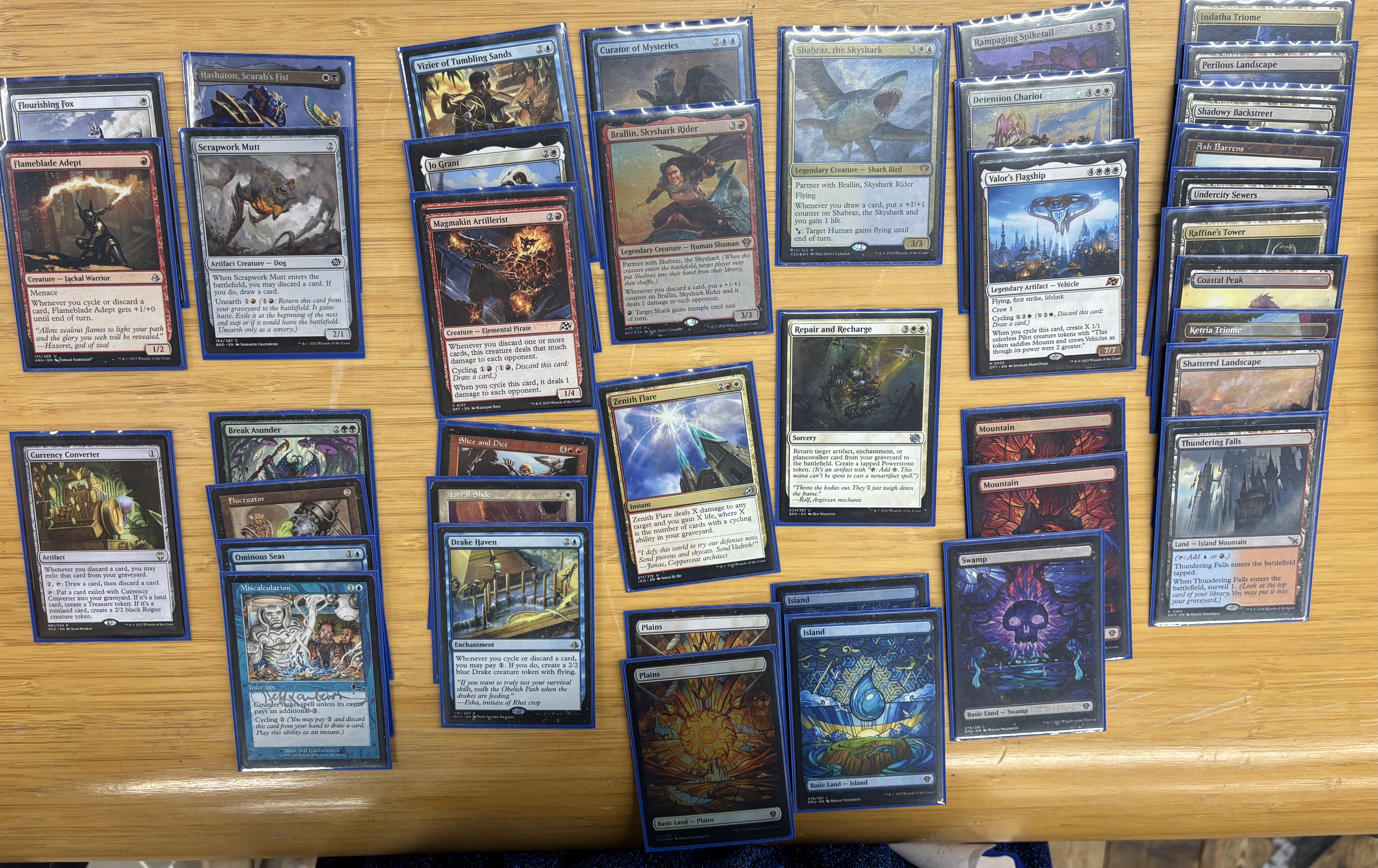 A deck picture of a Zenith Flare deck.